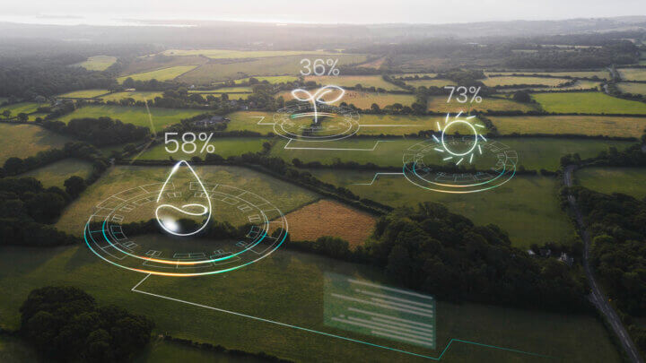 Representação da agricultura de precisão nas tecnologias sustentáveis
